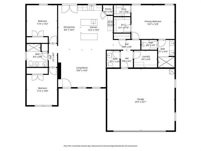 View of floor plan / room layout