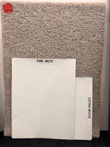 Carpet and paint selections. Carpet and paint selections.