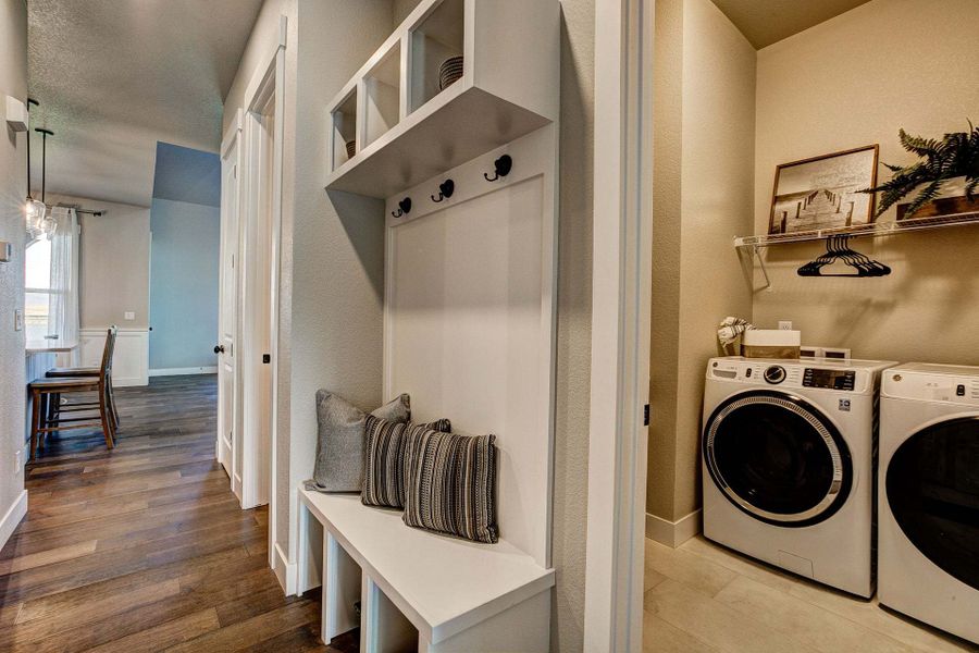 Mudroom - Not Actual Home - Finishes May Vary
