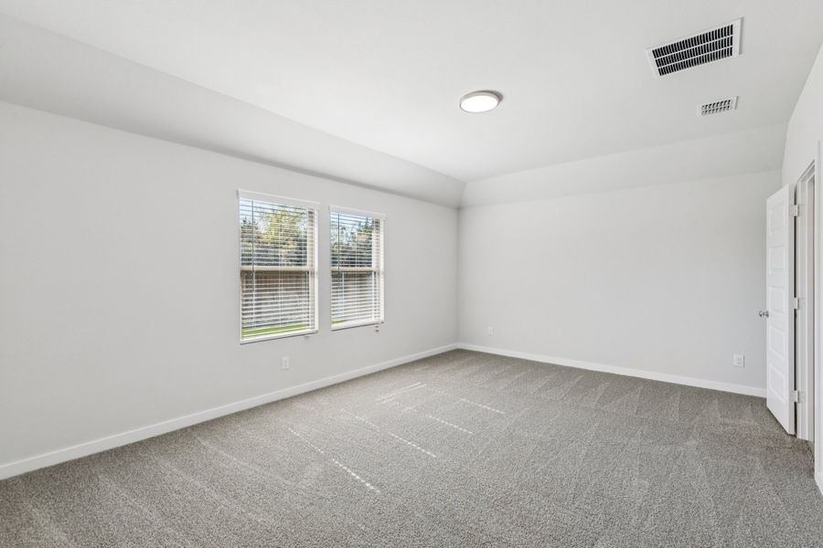 Primary Suite in the Oscar home plan by Trophy Signature Homes – REPRESENTATIVE PHOTO Primary Suite in the Oscar home plan by Trophy Signature Homes – REPRESENTATIVE PHOTO