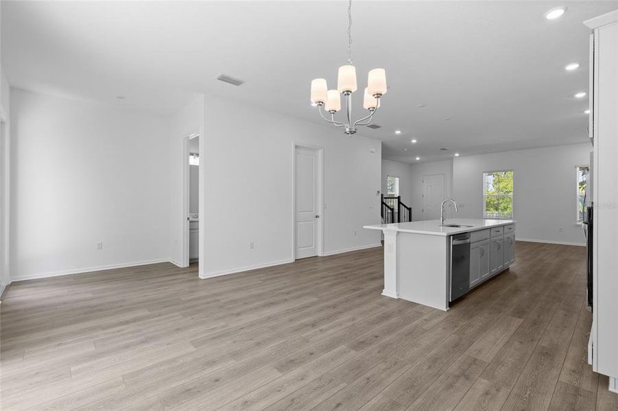 Spacious, unfurnished interior of a new home in Serenade at Ovation, Winter Garden (Image 31). Spacious, unfurnished interior of a new home in Serenade at Ovation, Winter Garden (Image 31).