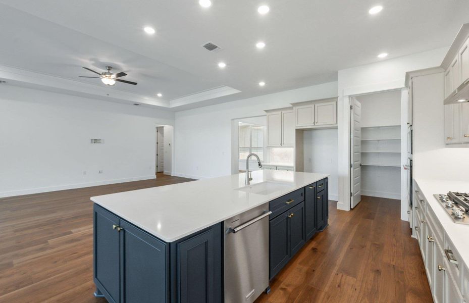 Furnished interior view inside a new home in Sun City Texas, Georgetown (Image 5). Furnished interior view inside a new home in Sun City Texas, Georgetown (Image 5).