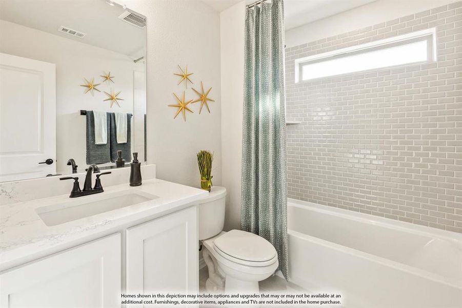 Furnished interior view inside a new home in West Crossing, Anna (Image 24).