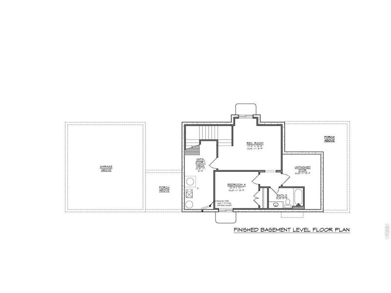 2D floor plan layout of this home in , Erie, CO (Image 3).