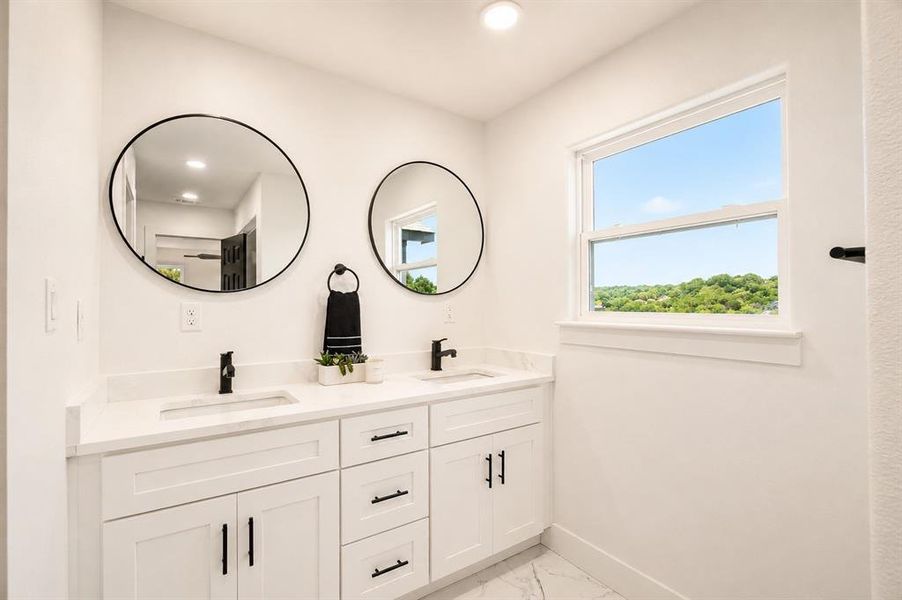 Furnished interior view inside a new home in , Granbury (Image 4).