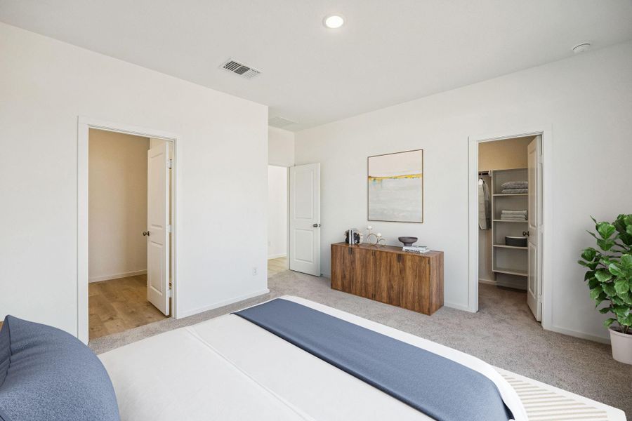 Furnished interior view inside a new home in Stokesbury, Waller (Image 6).