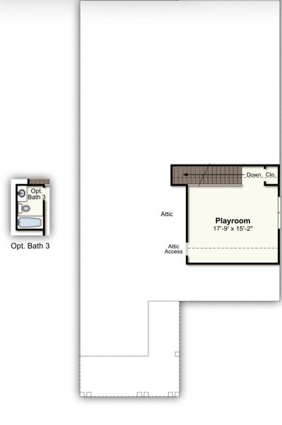 View of home floor plan