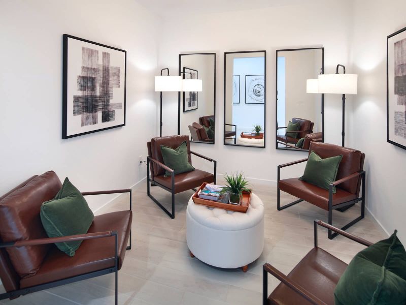 Furnished interior view inside a new home in San Tan Groves - Reserve Series, San Tan Valley (Image 7).