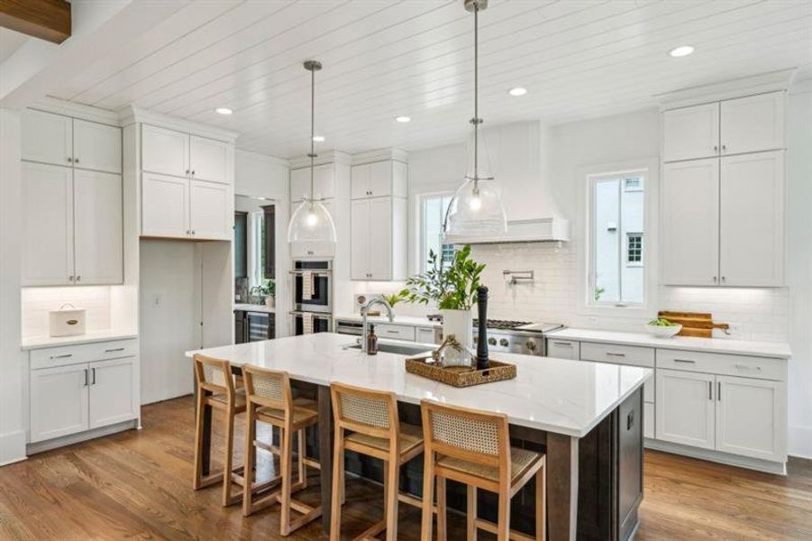 Furnished interior view inside a new home in , Atlanta (Image 35).
