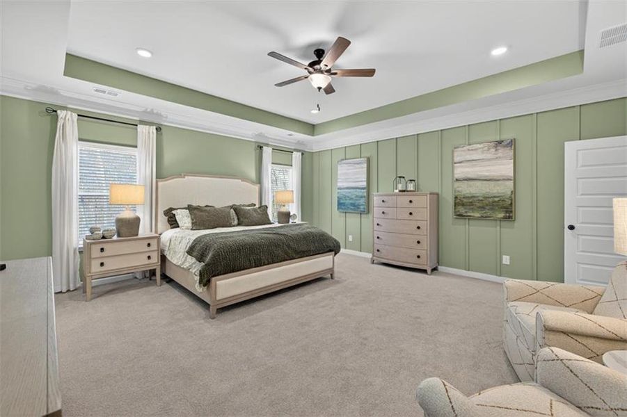 Furnished interior view inside a new home in Sagebrook, Powder Springs (Image 36).
