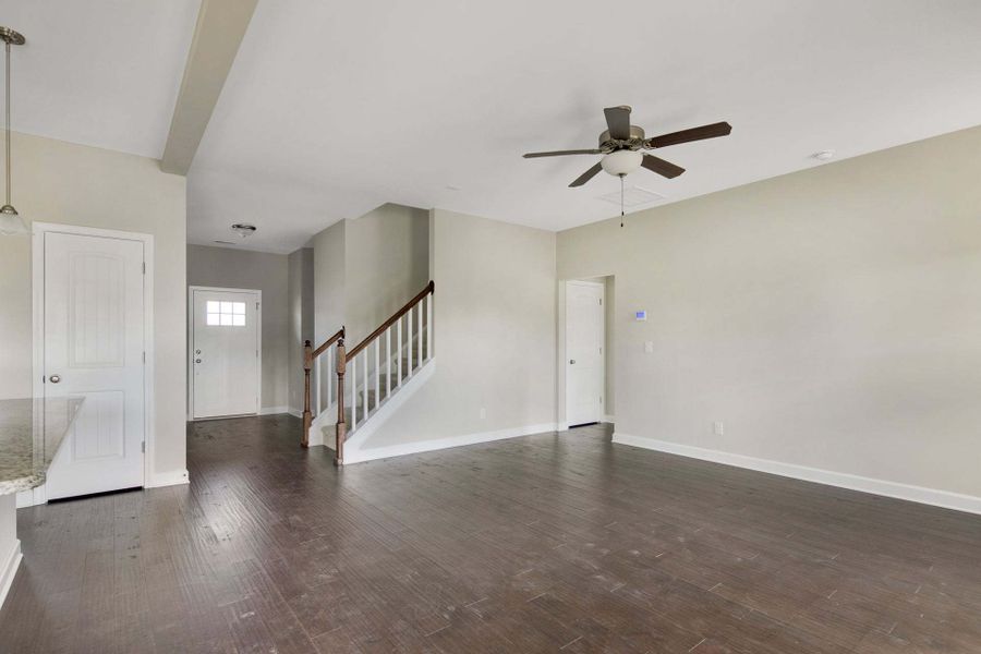 Representative unfurnished interior of a home built from the Clayton by Caviness & Cates Communities in Bartlett Manor, Youngsville (Image 135).