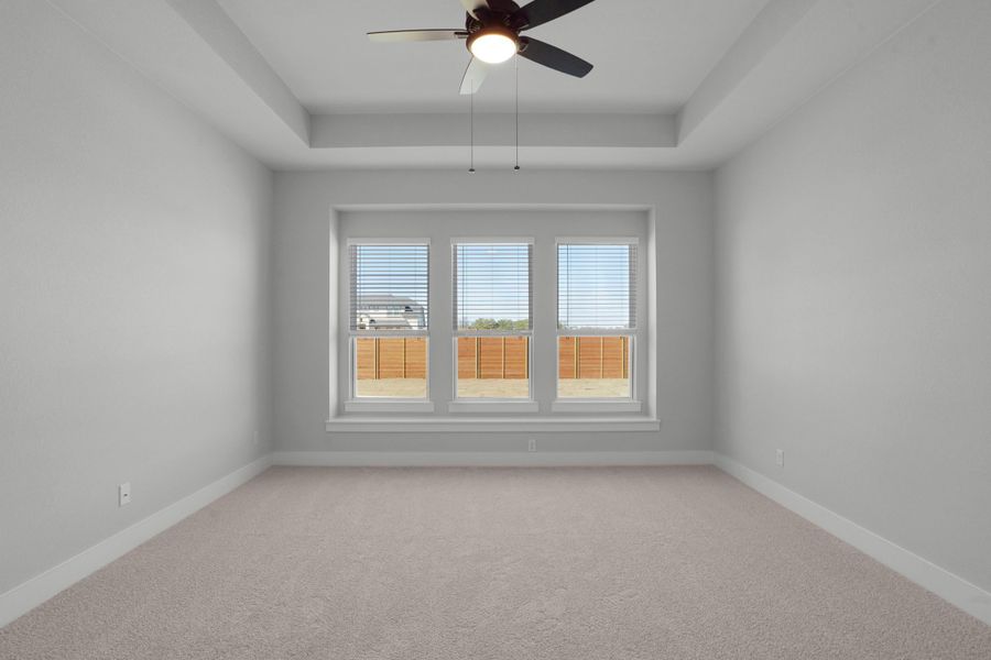 Representative unfurnished interior of a home built from the Samantha by Chesmar Homes in Lariat, Liberty Hill (Image 7). Representative unfurnished interior of a home built from the Samantha by Chesmar Homes in Lariat, Liberty Hill (Image 7).