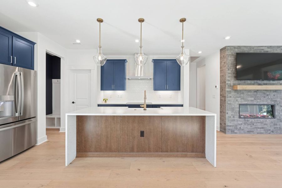Representative furnished interior of a home built from the Ellis by Tri Pointe Homes in Summit At Homestead, Chapel Hill (Image 8).