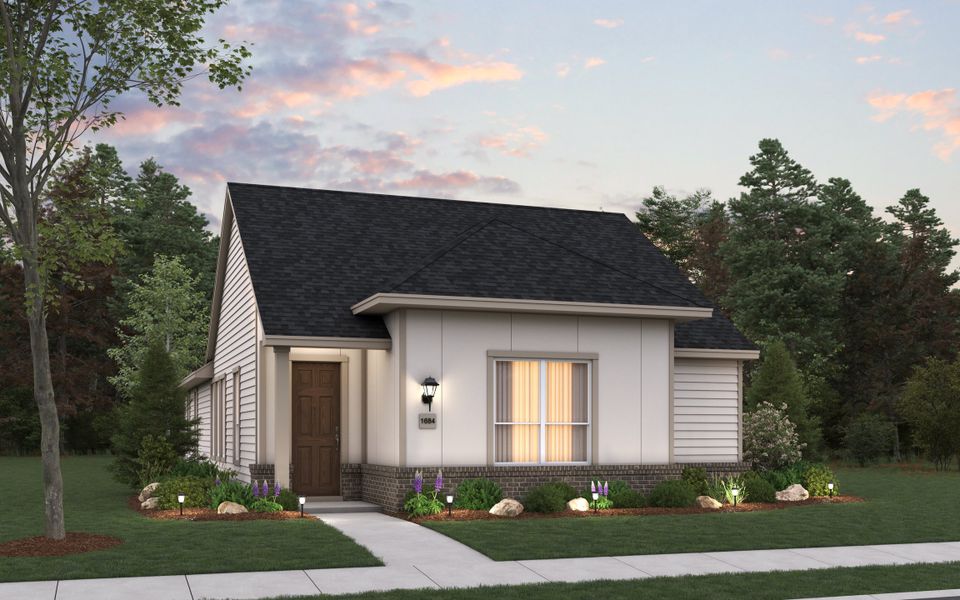 Bassett Floorplan - Elevation M