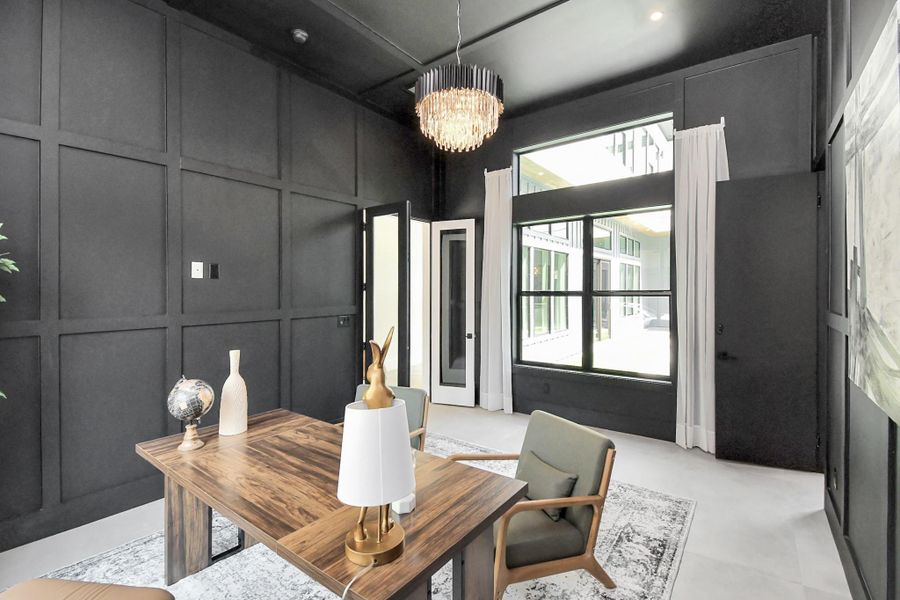 Furnished interior view inside a new home in , Houston (Image 14).