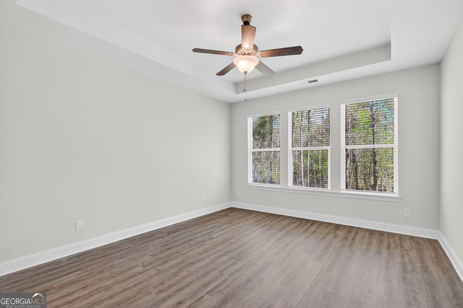Spacious, unfurnished interior of a new home in Stone Brooke, Gray (Image 20).