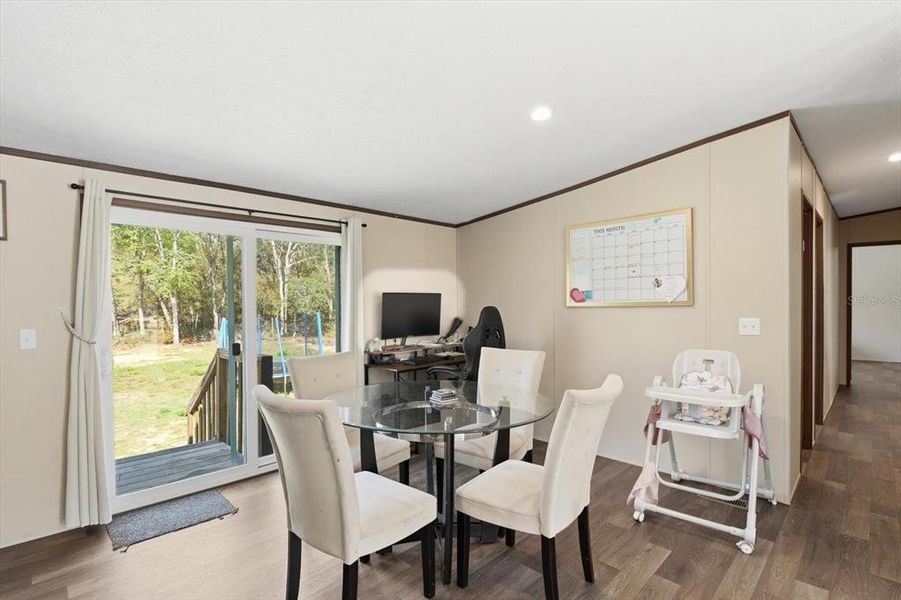 Furnished interior view inside a new home in , Bronson (Image 27).