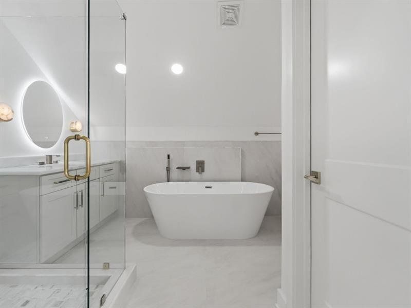 Furnished interior view inside a new home in , Canton (Image 41).
