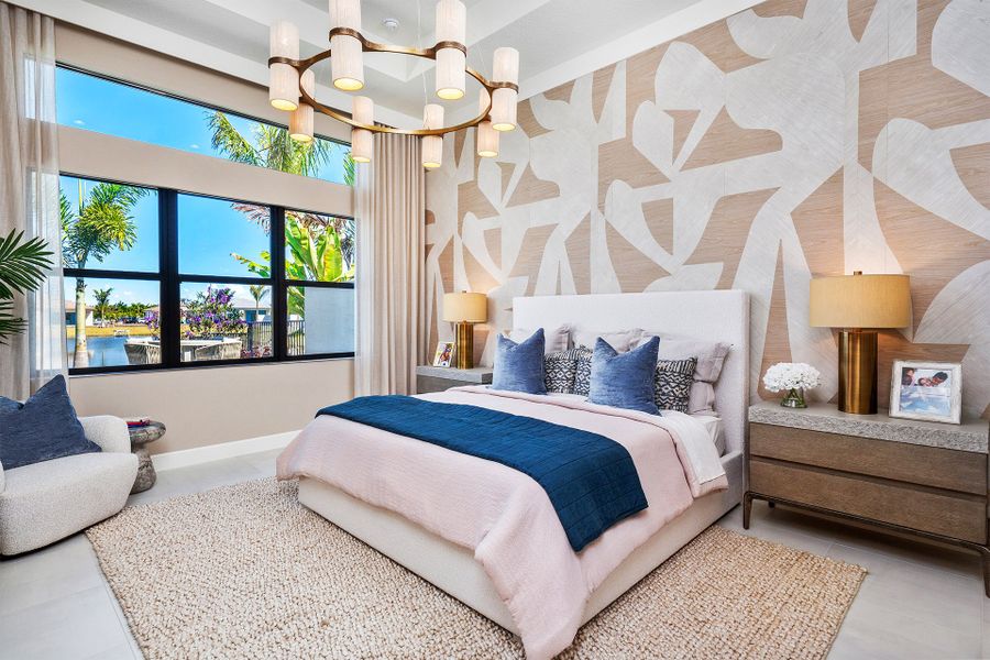 Representative furnished interior of a home built from the Venice by GL Homes in Valencia Del Mar (55+), Boynton Beach (Image 10).