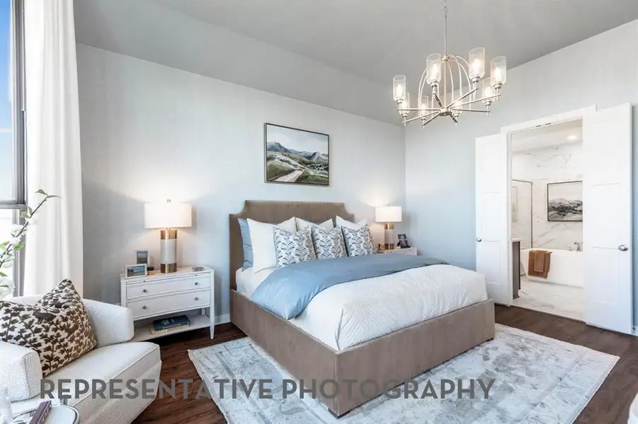 Furnished interior view inside a new home in Goodland, Venus (Image 35).