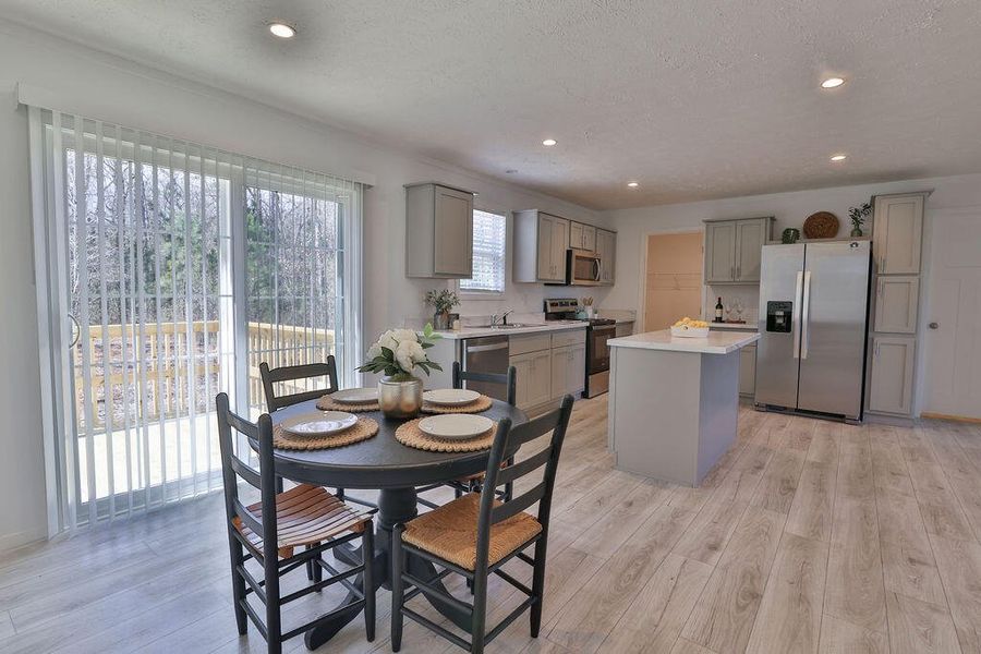 Furnished interior view inside a new home in , Cross (Image 8). Furnished interior view inside a new home in , Cross (Image 8).