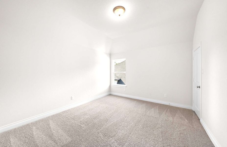 Representative unfurnished interior of a home built from the 3300 by Ravenna Homes in Bridgeland 50′, Cypress (Image 41).