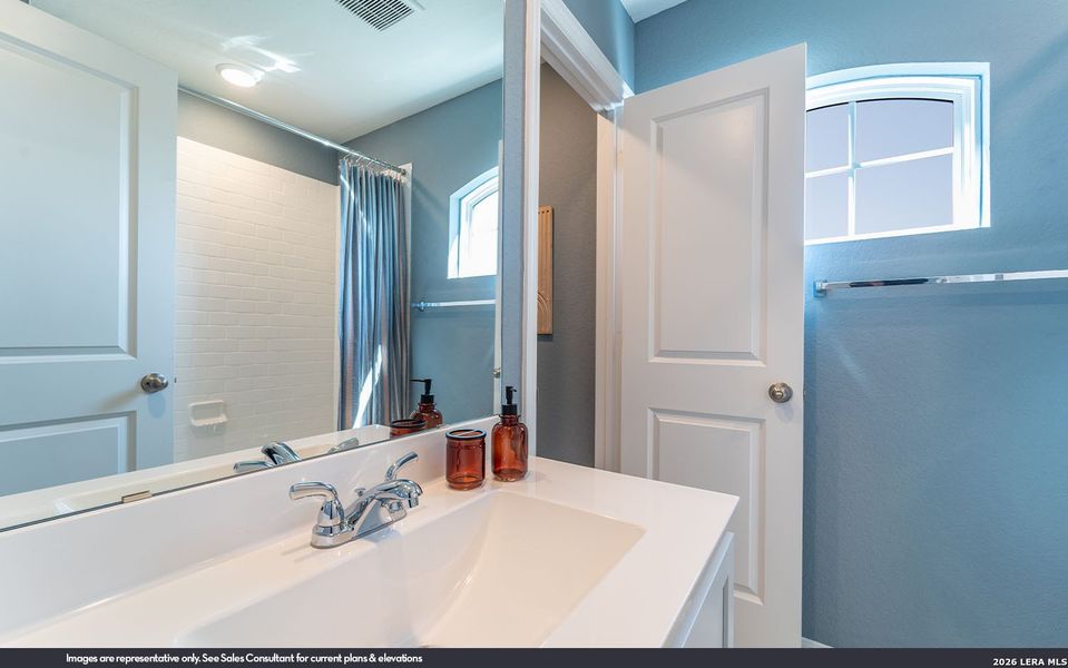 Furnished interior view inside a new home in Willow View, Converse (Image 25).