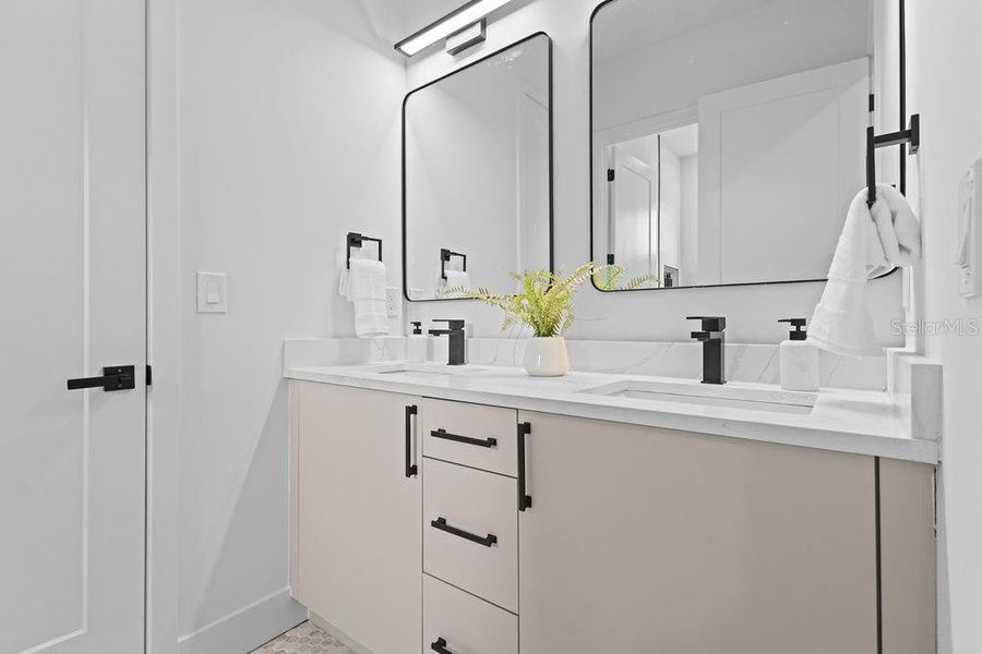 Furnished interior view inside a new home in , Tampa (Image 7).