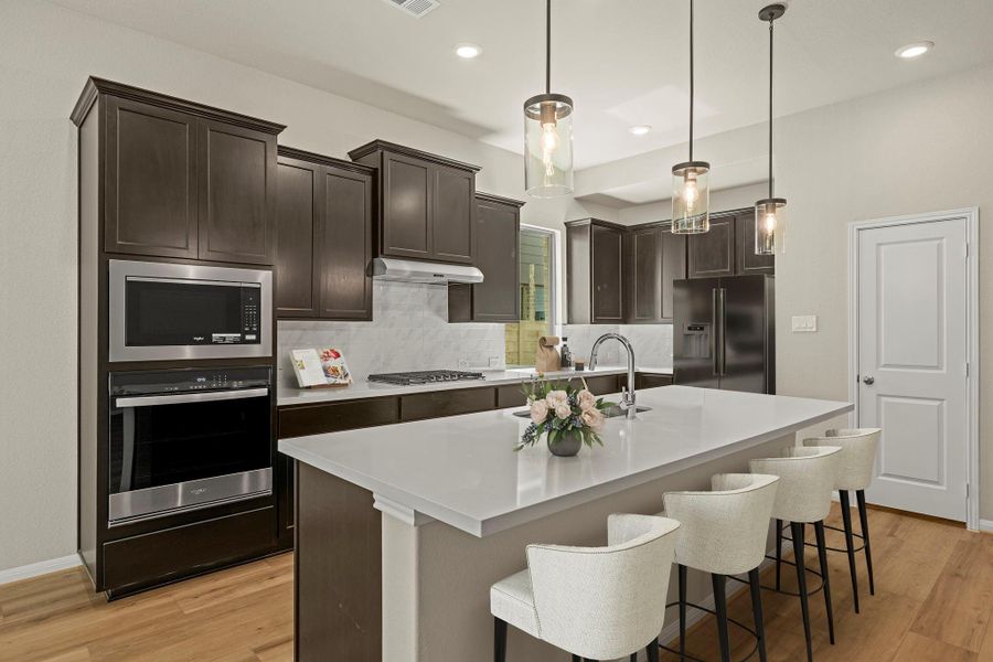 Furnished interior view inside a new home in Two Step Farm, Montgomery (Image 12).