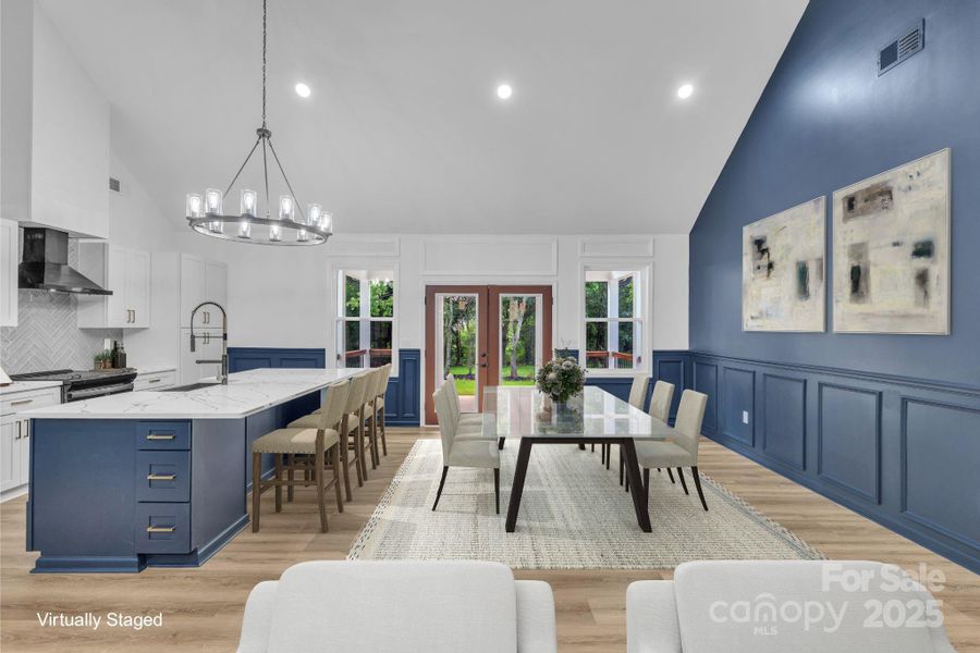 Furnished interior view inside a new home in , Shelby (Image 10).