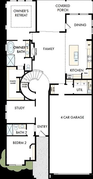 2D floor plan layout of this home in Furst Ranch, Bartonville, TX (Image 2). 2D floor plan layout of this home in Furst Ranch, Bartonville, TX (Image 2).