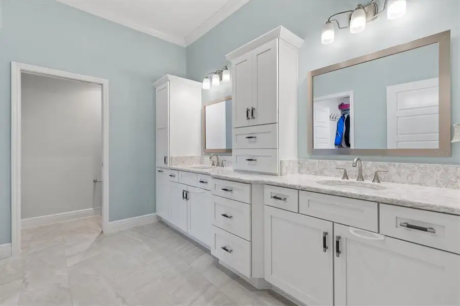 Furnished interior view inside a new home in , The Villages (Image 34).