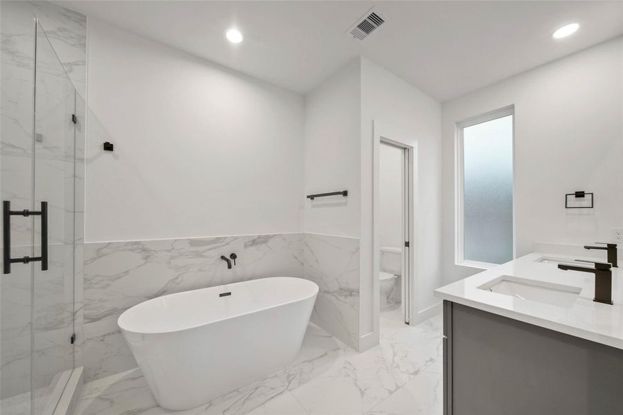 Furnished interior view inside a new home in , Houston (Image 11).