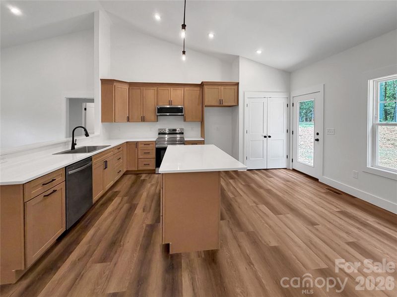 Furnished interior view inside a new home in , Forest City (Image 5).