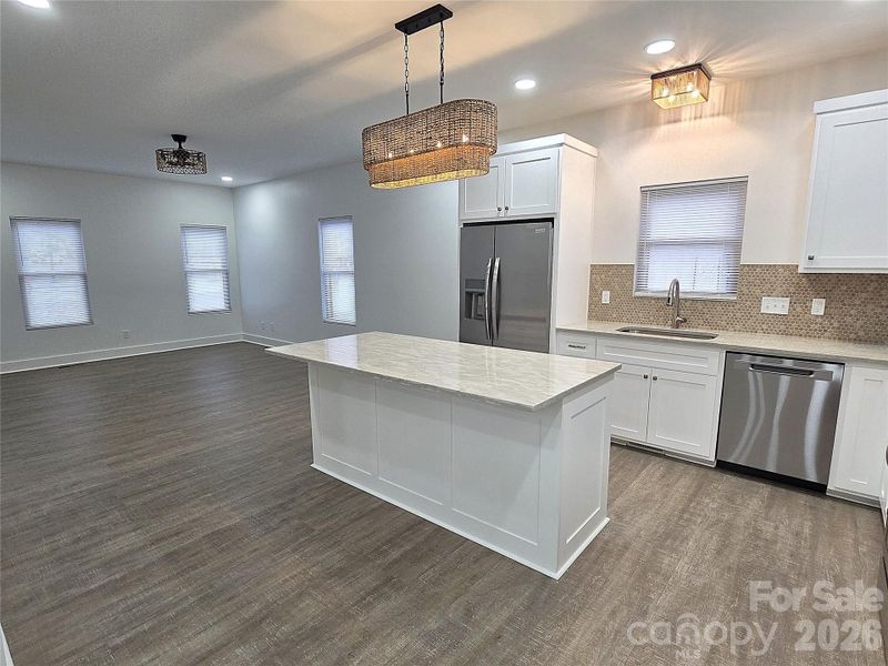 Furnished interior view inside a new home in , Hickory (Image 11).