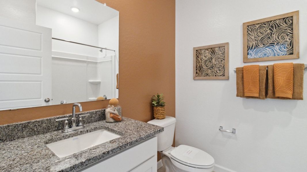 Furnished interior view inside a new home in Heartland Ranch, Coolidge (Image 20).