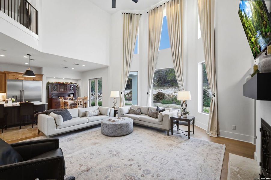 Furnished interior view inside a new home in , Boerne (Image 61).