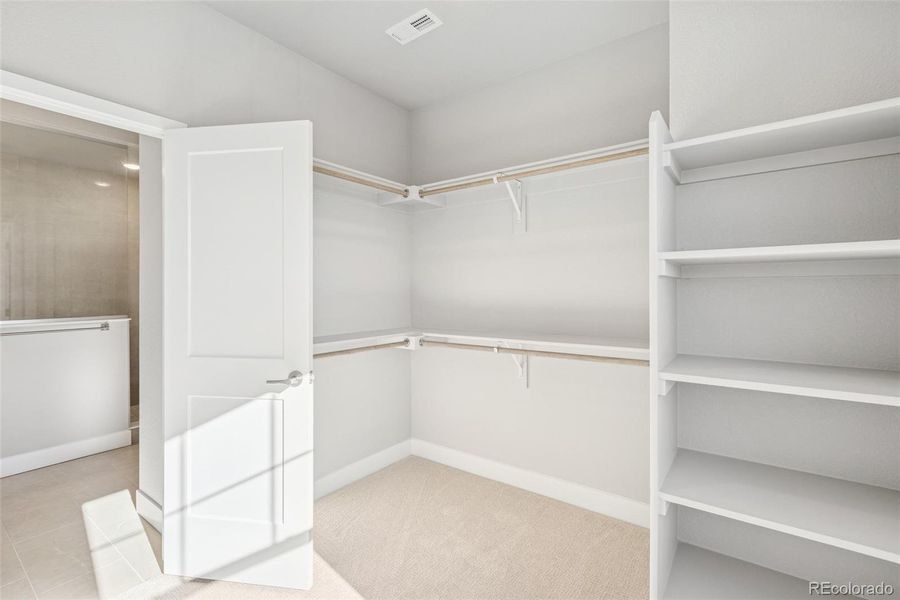 Spacious, unfurnished interior of a new home in Trailside at Cottonwood Creek, Colorado Springs (Image 21).