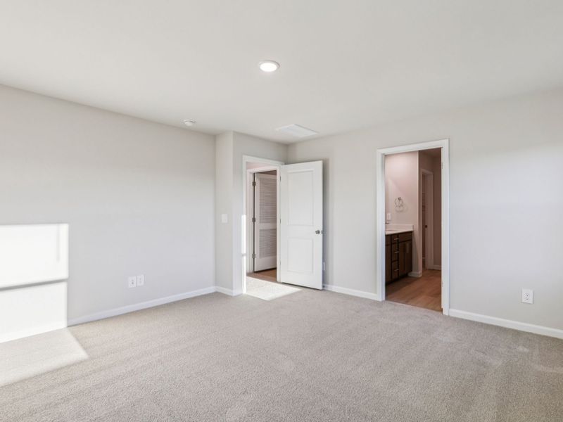 Spacious, unfurnished interior of a new home in Marshburn Landing - Classic Series, Wendell (Image 13).