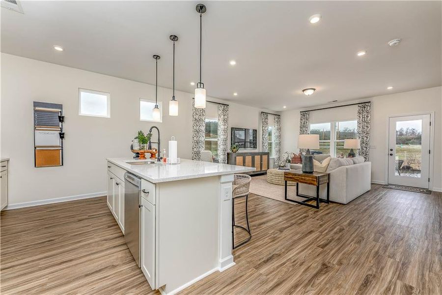 Furnished interior view inside a new home in Hillcrest Park, Ringgold (Image 5).