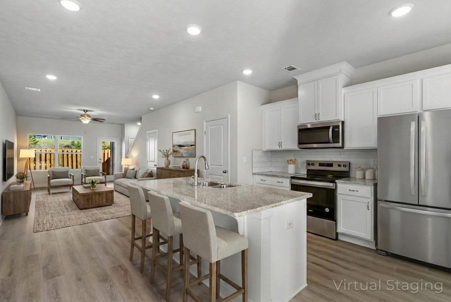 Furnished interior view inside a new home in Windsor, North Augusta (Image 7). Furnished interior view inside a new home in Windsor, North Augusta (Image 7).