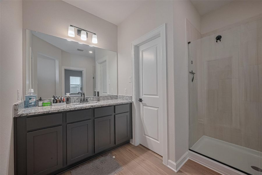 Furnished interior view inside a new home in , Santa Fe (Image 7). Furnished interior view inside a new home in , Santa Fe (Image 7).