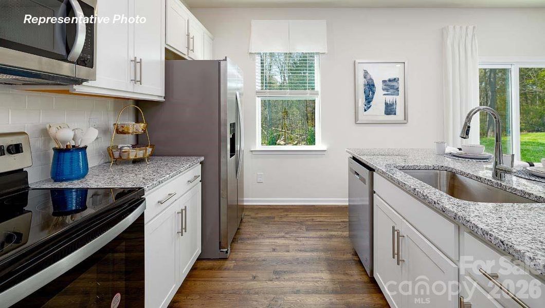 Furnished interior view inside a new home in Sonoma Hills, Charlotte (Image 4).