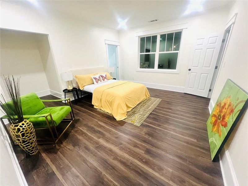Furnished interior view inside a new home in , Atlanta (Image 40).