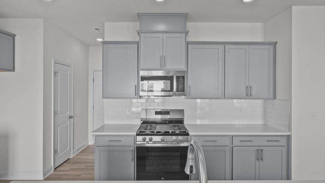 Furnished interior view inside a new home in Essex Village, Franklinton (Image 12).