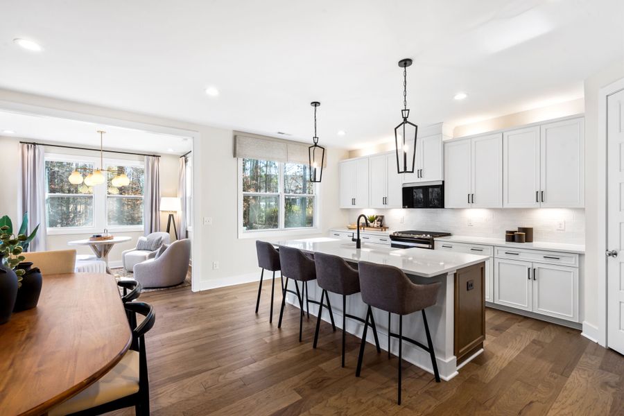 Representative furnished interior of a home built from the Eldorado by Mattamy Homes in Madison Park, Lillington (Image 8).