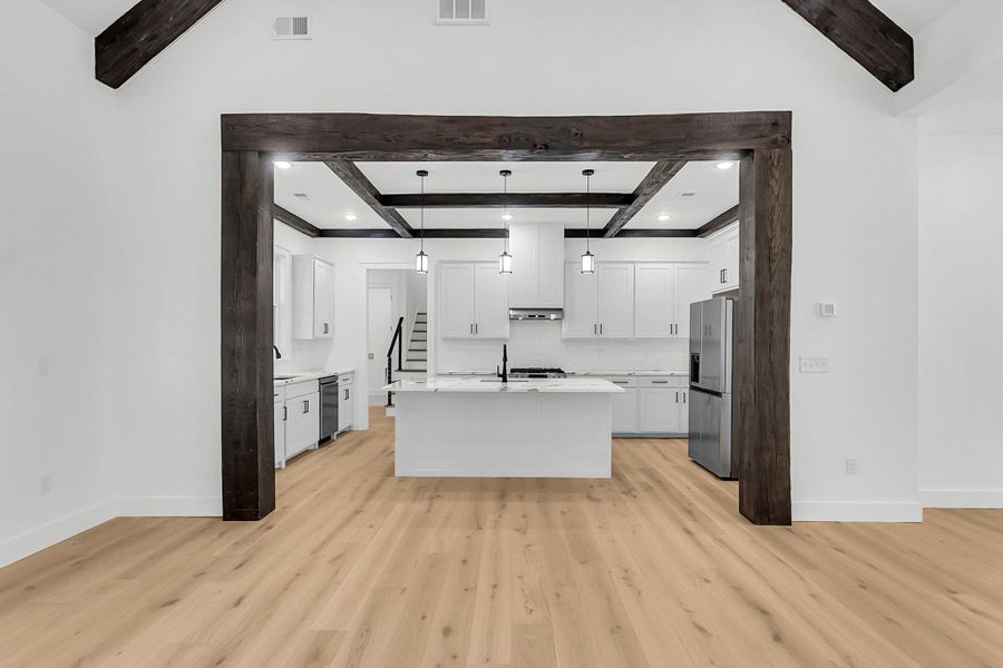 Furnished interior view inside a new home in , Summerville (Image 6).
