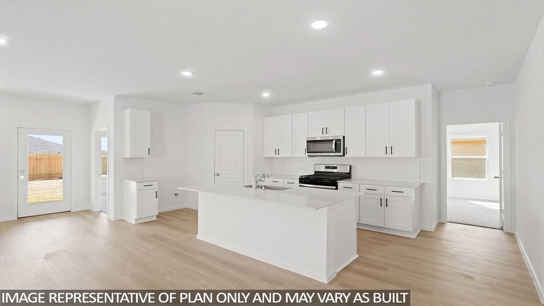 Furnished interior view inside a new home in Grand Pines, Magnolia (Image 5).