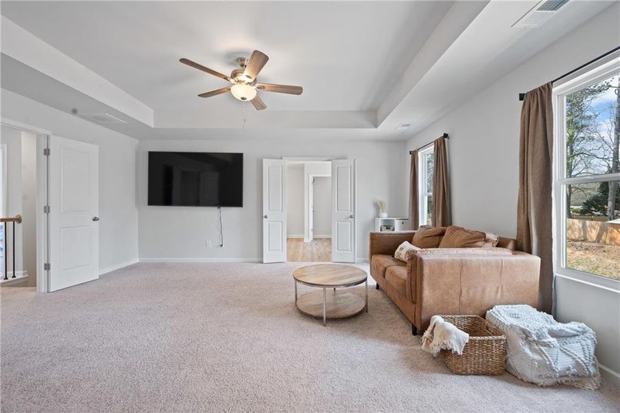 Furnished interior view inside a new home in Stephen's Landing, Loganville (Image 21). Furnished interior view inside a new home in Stephen's Landing, Loganville (Image 21).