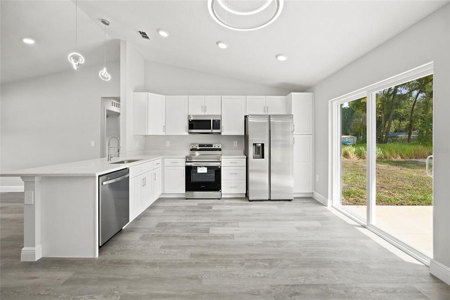 Furnished interior view inside a new home in , Ocala (Image 8).